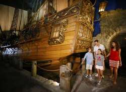The Museum is very interactive and even kids will enjoy this exhibition. It starts with visitors boarding a dock, lit only by the light of the moon. T